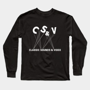 Classic Sounds & Vision Long Sleeve T-Shirt